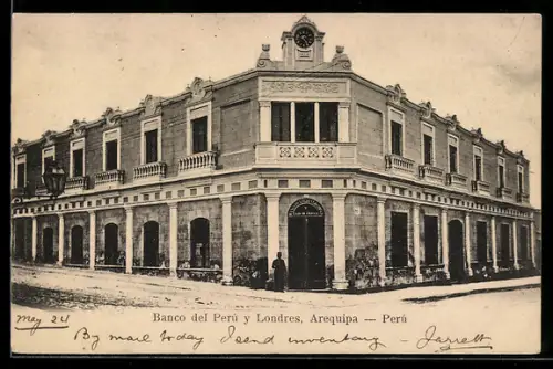 AK Arequipa, Banco del Perú y Londres