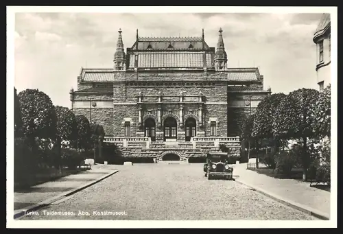 Fotografie Ansicht Turku, Taidemuseo, Blick auf das Kunstmuseum