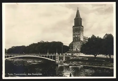 Fotografie Ansicht Turku, Tuomiokirkko, Domkyrkan