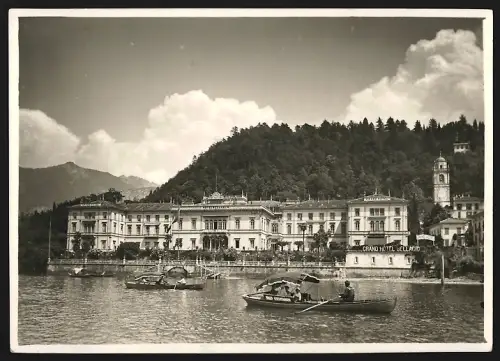 Fotografie Ansicht Bellagio am Comersee, Blick nach dem Grand Hotel Bellagio