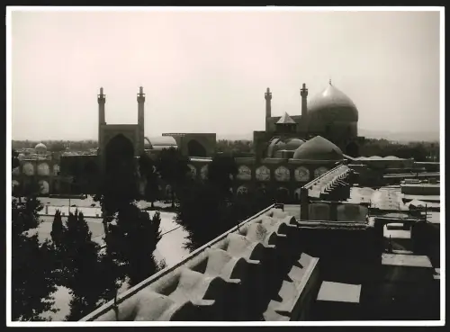 Fotografie Ansicht Isfahan, Die Scheich-Lotfollah Moschee, Grossformat 18 x 25cm