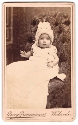 Fotografie Georg Gronemann, Walsrode, Eichstrasse 335, Gretchen Bartels als Baby