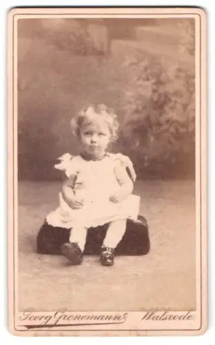 Fotografie Georg Gronemann, Walsrode, Eichstrasse 35, Gretchen Bartels als Kleinkind