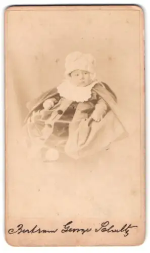Fotografie William E. Thorpe, Hastings, White Rock Library, Bertram Schultz als Kleinkind