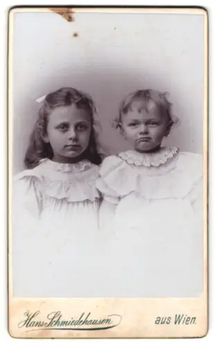 Fotografie Hans Schmiedehausen, Wien, Poldi und Hubert Lackner als Kinder