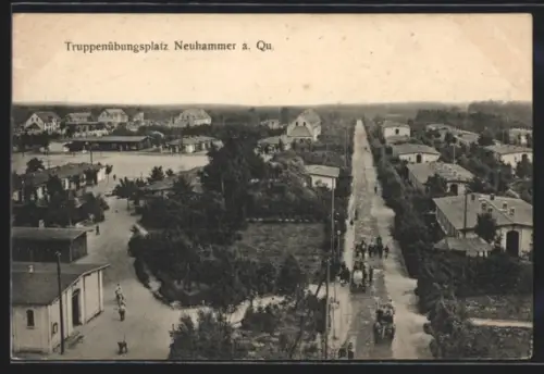 AK Neuhammer a. Qu., Blick auf den Truppenübungsplatz