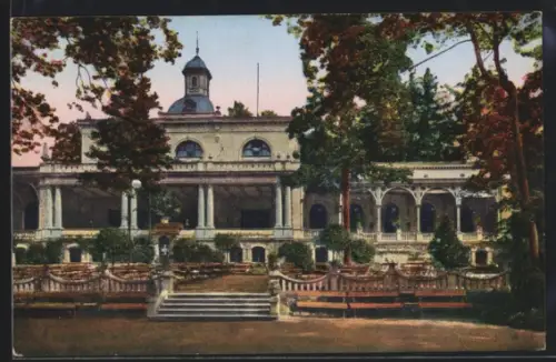 AK Bad Landeck, Blick zum Kurhaus