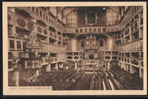 AK Jauer, Inneres der Friedenskirche