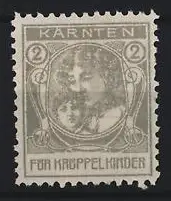 Reklamemarke Kärnten, Für Krüppelkinder, Mutter und Kind