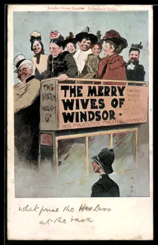 AK London, The Sketch Week, The Merry Wives of Windsor, Her Majesty's Theatre