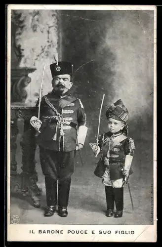 AK Liliputaner, Il Barone Pouce E Suo Figlio