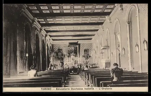 AK Torino, Educatorio Duchessa Isabella, L`Oratorio