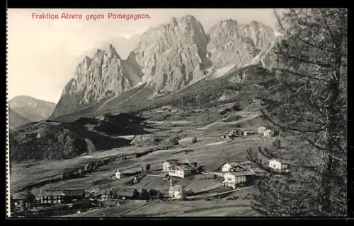 AK Cortina d`Ampezzo, Frazione Alvera verso Pomagagnon