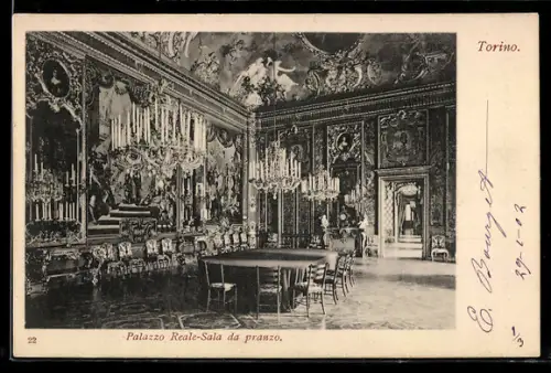 AK Torino, Palazzo Reale-Sala da pranzo