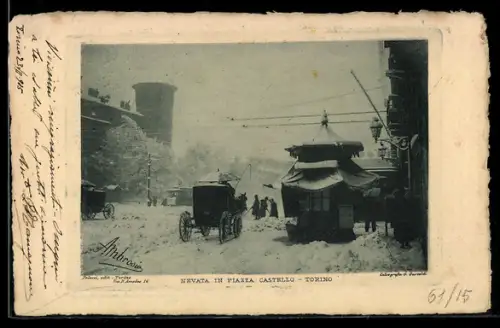 AK Torino, Nevata in Piazza Castello