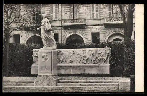AK Torino, Monumento a Edmondo De Amicis