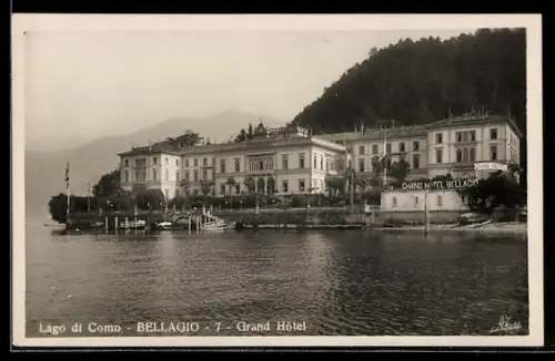 AK Bellagio /Lago di Como, Grand Hôtel am Seeufer