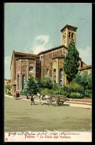 AK Padova, La Chiesa degli Eremitani