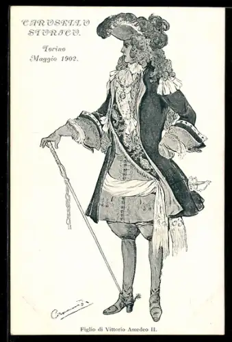 AK Torino, Carosello Storico 1902, Figlio di Vittorio Amedeo II