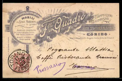 AK Torino, Flli Quadro, Via S. Anselmo 1
