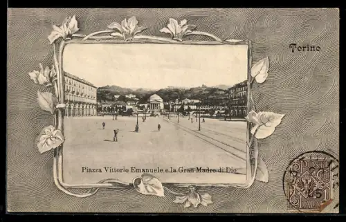 AK Torino, Piazza Vittorio Emanuele e la Gran Madre di Dio