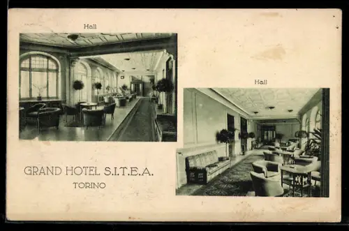 AK Torino, Interni del Grand Hotel S.I.T.E.A, Via C. Alberto 23