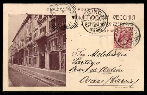 AK Torino, Hotel Dogana Vecchia e Pensione Svizzera