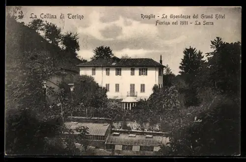 AK Torino, Reaglie, Le dipendenze del Grand Hôtel Fiorina nel 1911, La Serra
