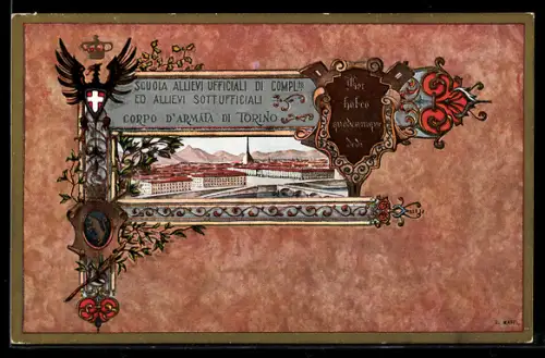AK Torino, Scuola Allievi Ufficiali e Sottufficiali del Corpo d`Armata di Torino