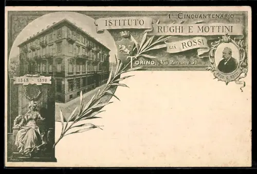 AK Torino, Istituto Rughi e Mottini, Via Perrone 3