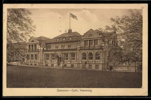 AK Hamburg-Neustadt, Dammtor-Cafe