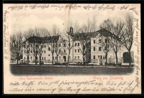 AK Straubing, Neue Taubstummen-Anstalt
