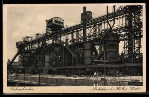 AK Gelsenkirchen, Hochöfen der Hüller-Werke