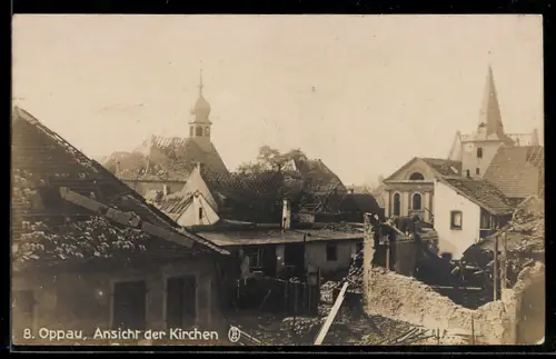 AK Oppau, Explosion der Stickstoffwerke im Jahr 1921