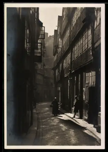 AK Alt-Hamburg, Sonniger Winkel im Kornträgergang