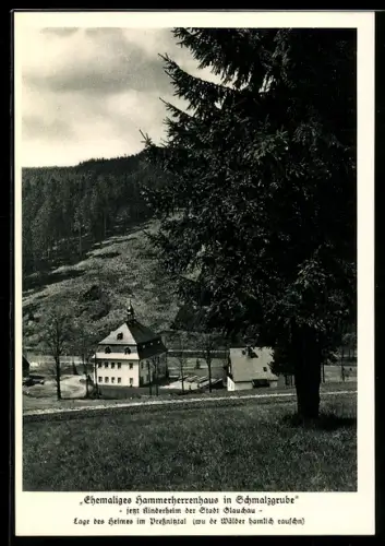 AK Schmalzgrube, ehemaliges Sommerherrenhaus