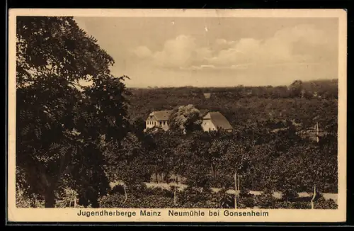 AK Mainz /Gonsenheim, Jugendherberge Neumühle