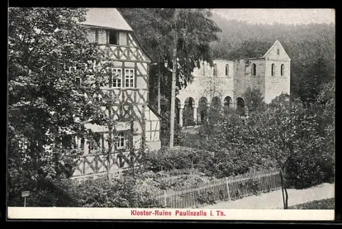 AK Paulinzella, Die Klosterruine