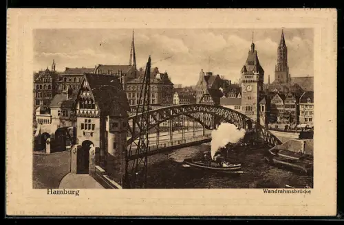 AK Hamburg, Wandrahmsbrücke