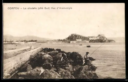 AK Anemomylo /Corfou, La citadelle
