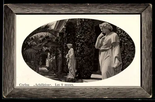 AK Corfou, Achilleion, Les 9 muses