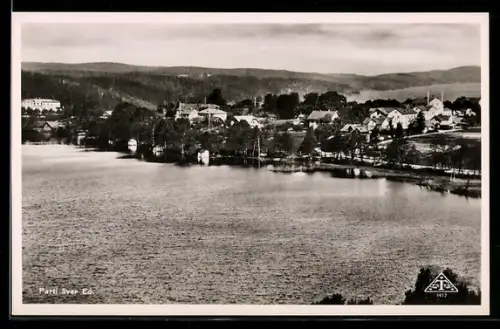 AK Ed, Teilansicht des Ortes