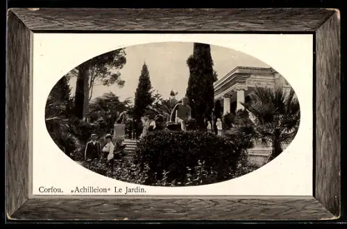 AK Corfou, Achilleion, Le Jardin