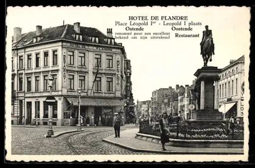 AK Ostende, Place Léopold 1er