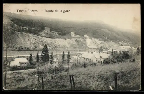 AK Trois-Ponts, Route de la gare