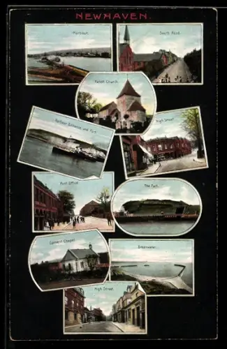 AK Newhaven, Harbour, Parish Church, High Street, The Fort