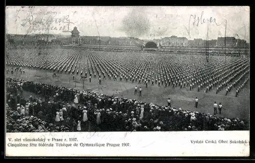 AK Prag, Sokol-Turnfest 1907