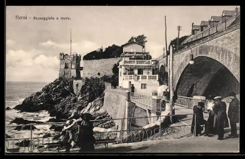 AK Nervi, Passeggiata a mare