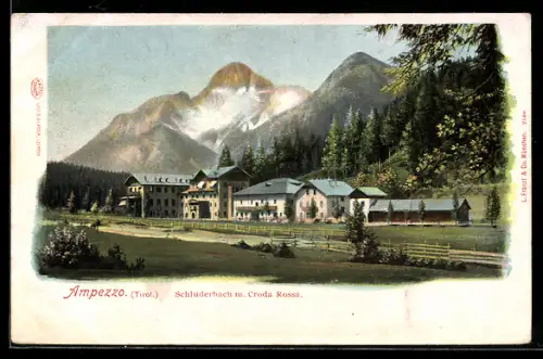 AK Ampezzo, Schluderbach m. Croda Rossa