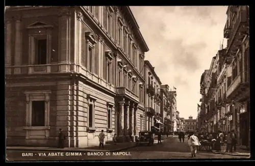 AK Bari, Via Abate Gimma, Banco di Napoli